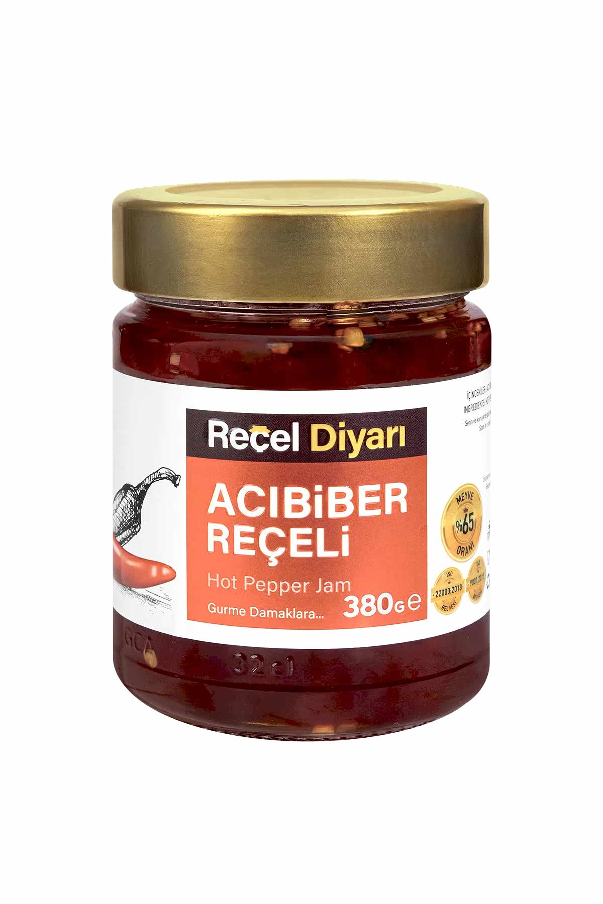 Acıbiber Reçeli 380 Gr