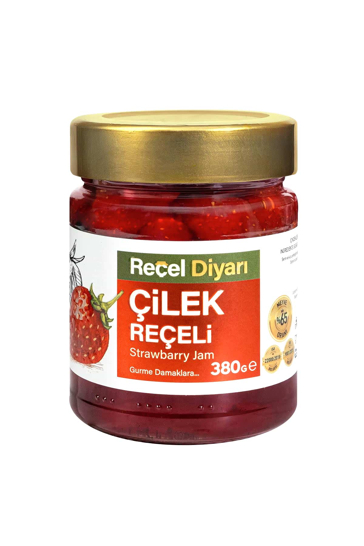 Çilek Reçeli 380 Gr